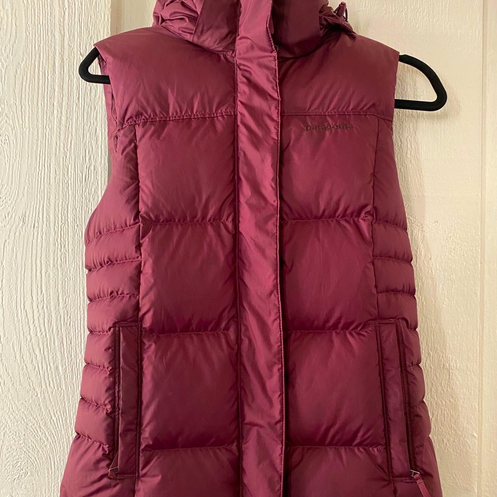 EUC Patagonia Down with it Vest Small